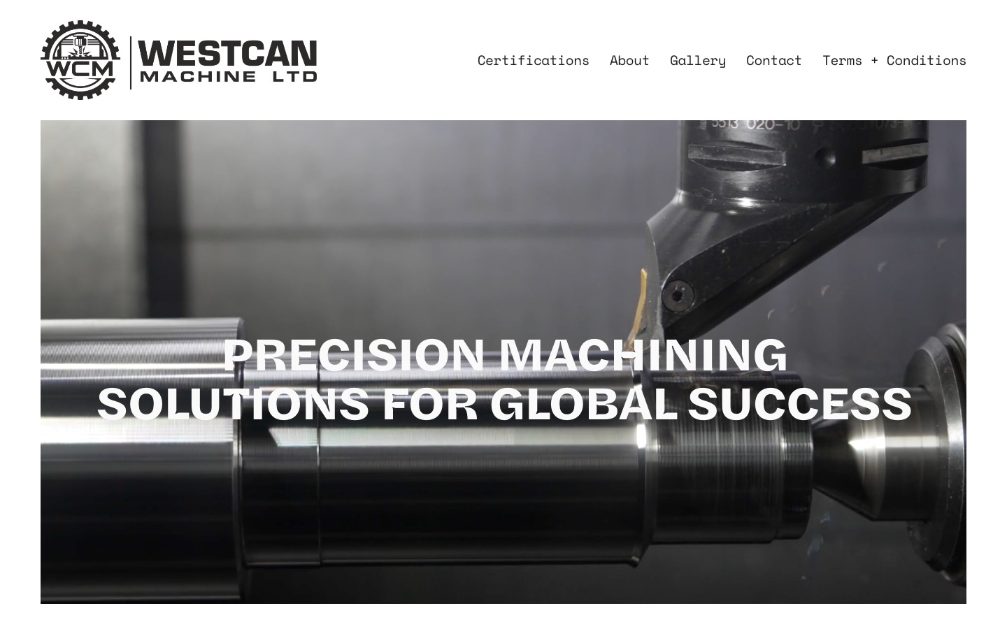 The current homepage